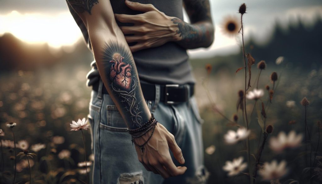 Sacred Heart Tattoo Meaning: Wear Your Passion on Your Skin