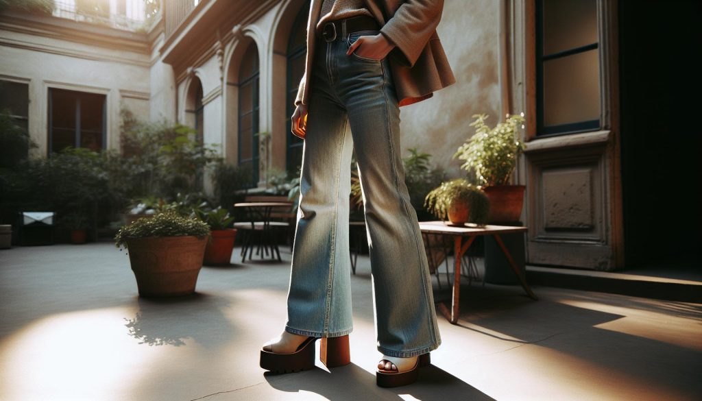 What Shoes to Wear with Flare Jeans: Retro-Chic Pairings