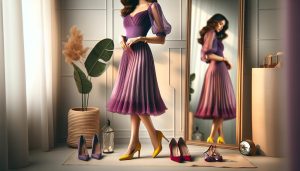 What Color Shoes to Wear with Purple Dress: Bold Color Guide