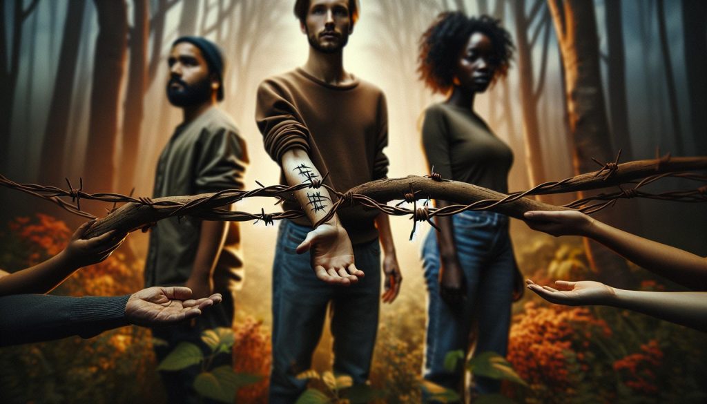 Barbed Wire Tattoo Meaning: Strength Through Struggle