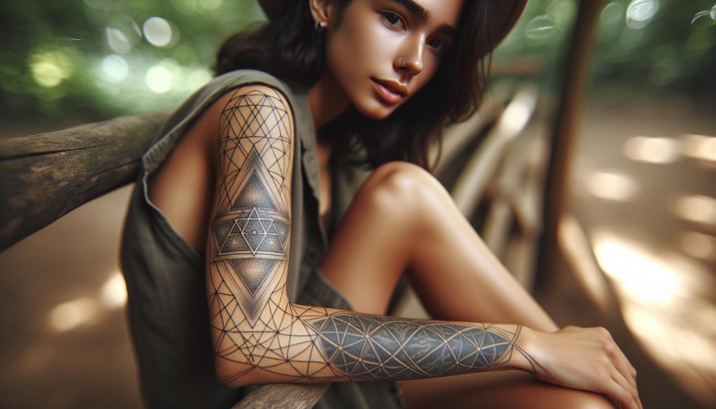 Triangle Tattoo Meaning: Sacred Geometry Secrets