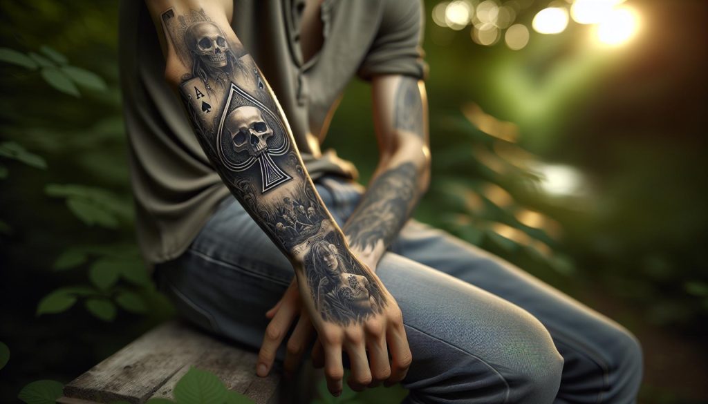 Ace of Spades Tattoo Meaning: Death Card Symbolism