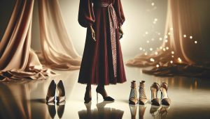 What Shoes to Wear with Burgundy Dress: Rich Color Pairings