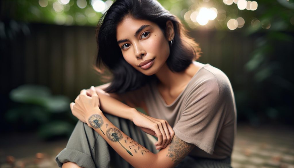 Meaning Dandelion Tattoo: Resilience in Every Seed