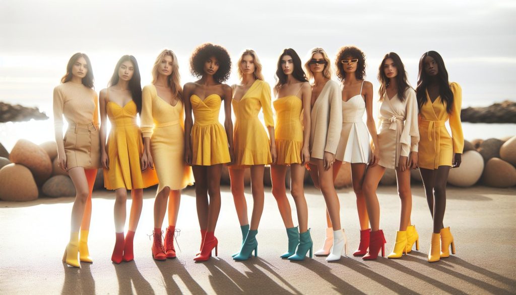 What Color Shoes to Wear with Yellow Dress: Bright Matches