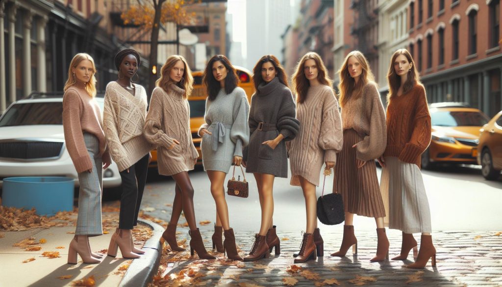 What Shoes to Wear with Sweater Dress: Cozy Chic Ideas
