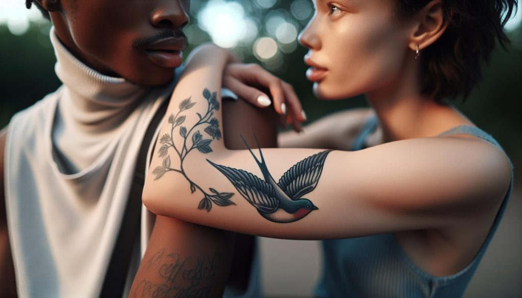 Swallow Tattoo Meaning: Safe Return, True Love’s Call