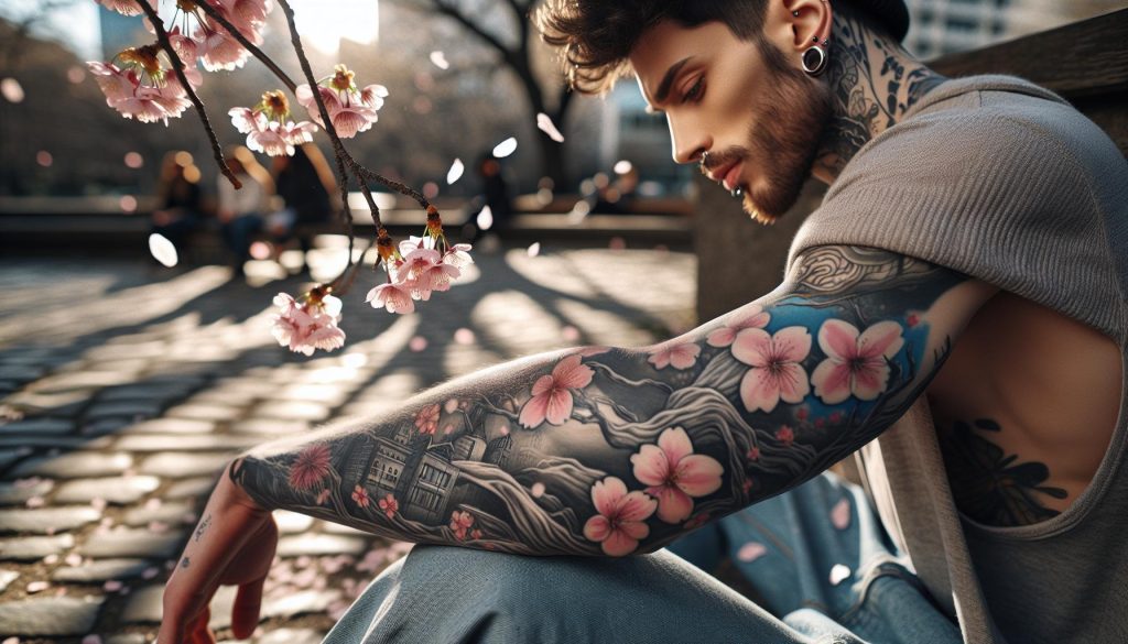 Cherry Flower Tattoo Meaning: Bloom Beautifully Despite Life's Storms 3 Cherry Flower Tattoo Meaning: Bloom Beautifully Despite Life’s Storms