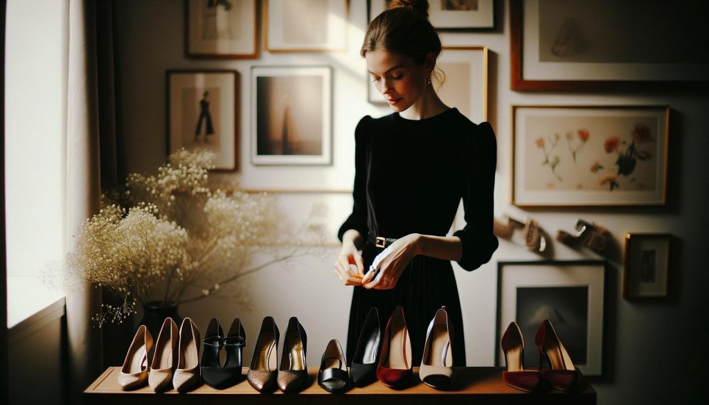 What Color Heels to Wear with Black Dress: Stunning Choices