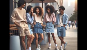 What to Wear with a Jean Skirt: Casual Chic Combinations