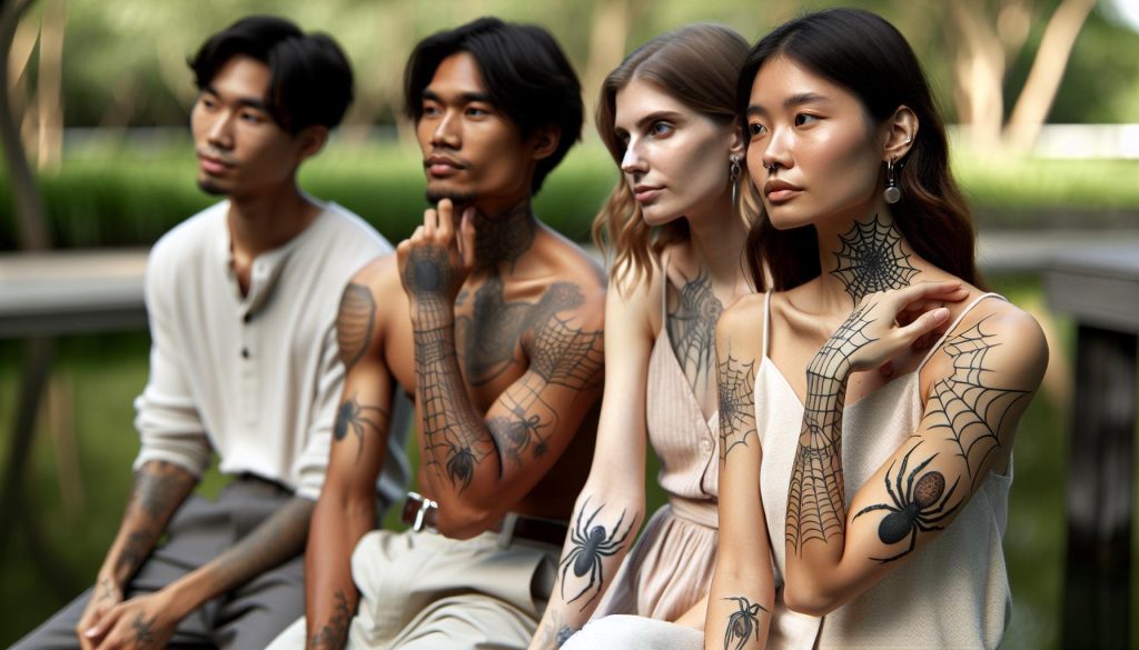 Spider Web and Spider Tattoo Meaning: Trapped or Trapper?