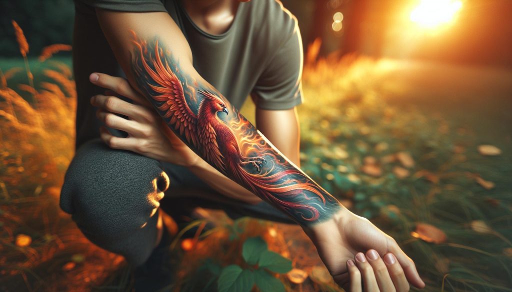 Meaning Phoenix Bird Tattoo: Rise From Ashes Like a True Survivor
