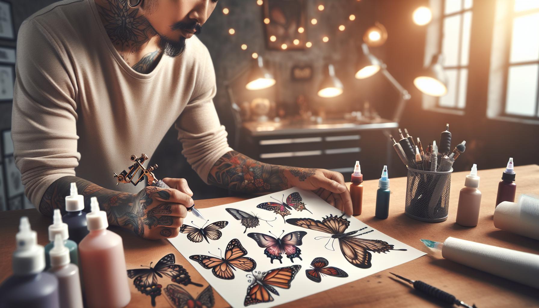 Popular Butterfly Tattoo Designs and Styles