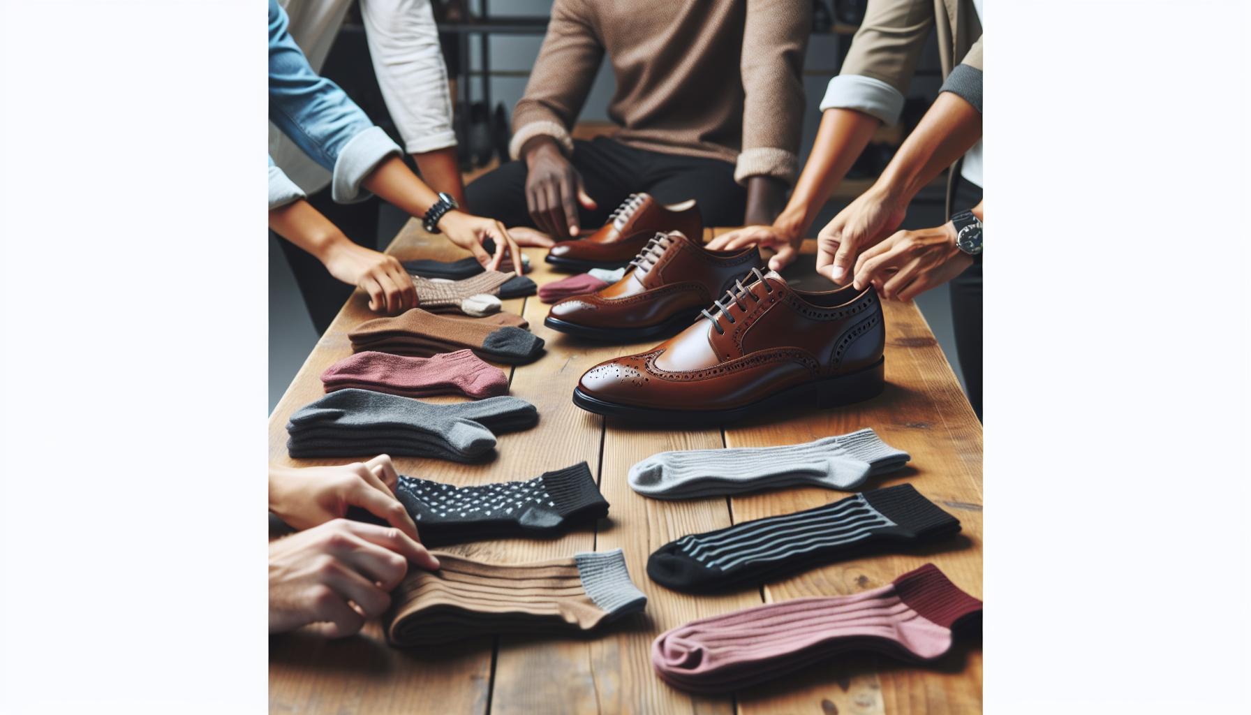 Choosing the Right Sock Color for Brown Shoes