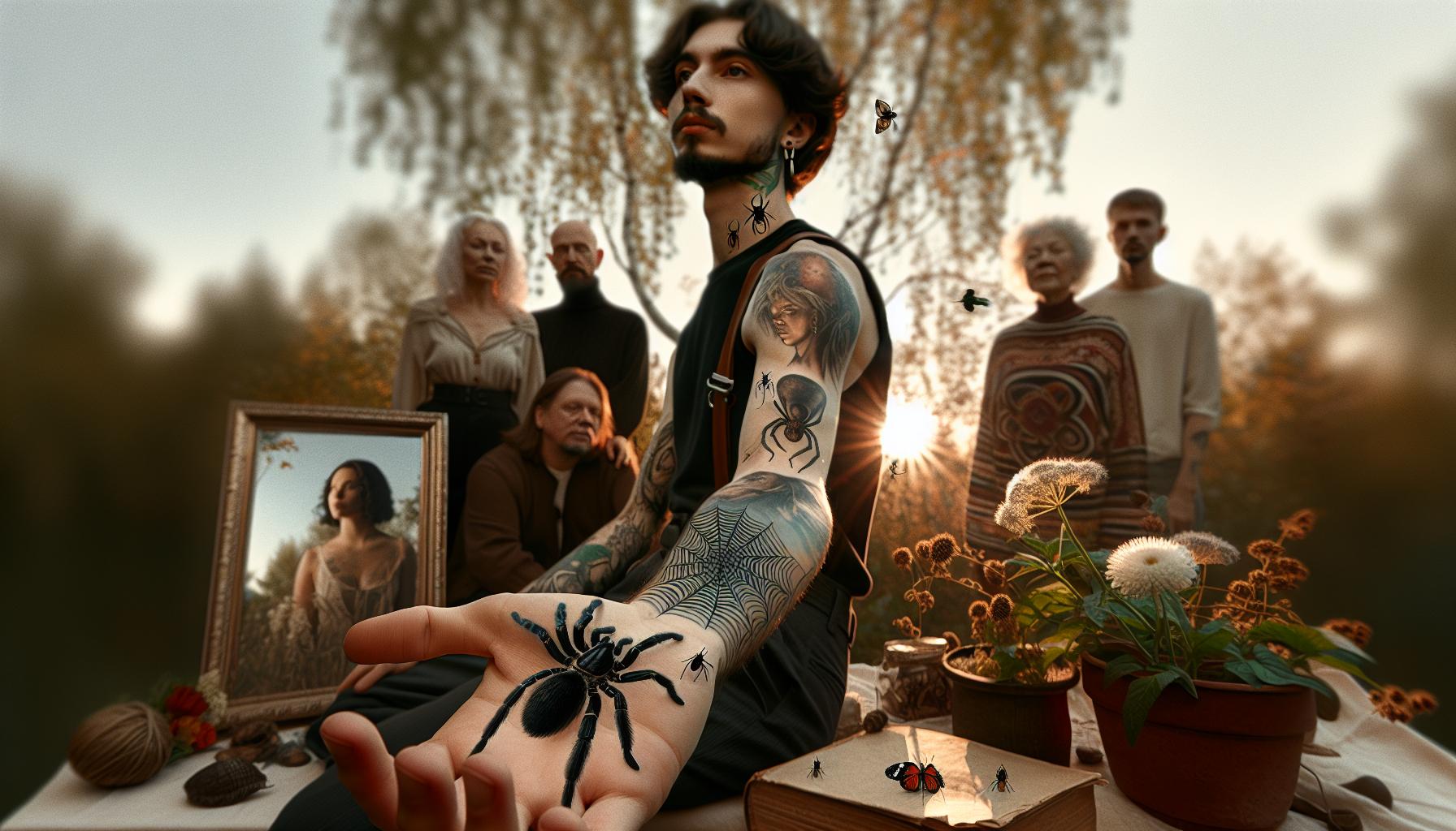 How Spider Tattoos Relate to Personal Growth