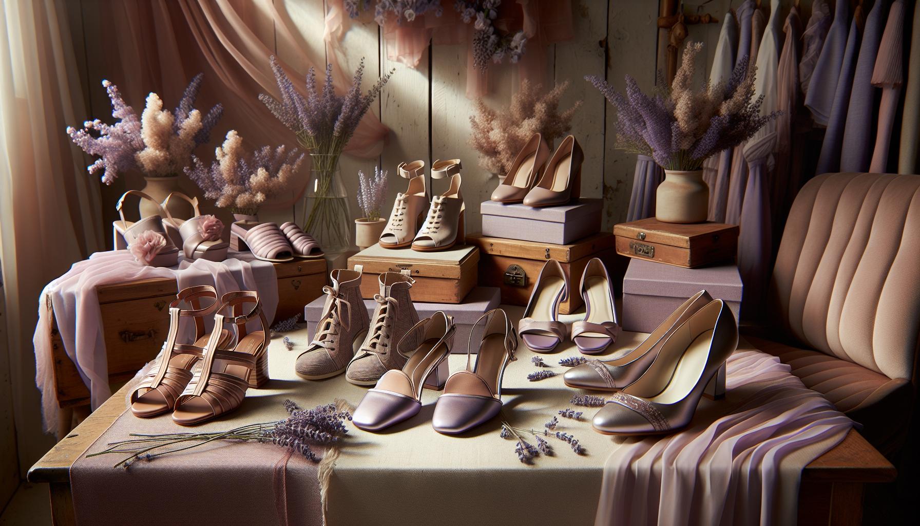 What Colors Go with Lavender: Dreamy Combos to Copy Now 4 Footwear to Compliment Lavender Outfits