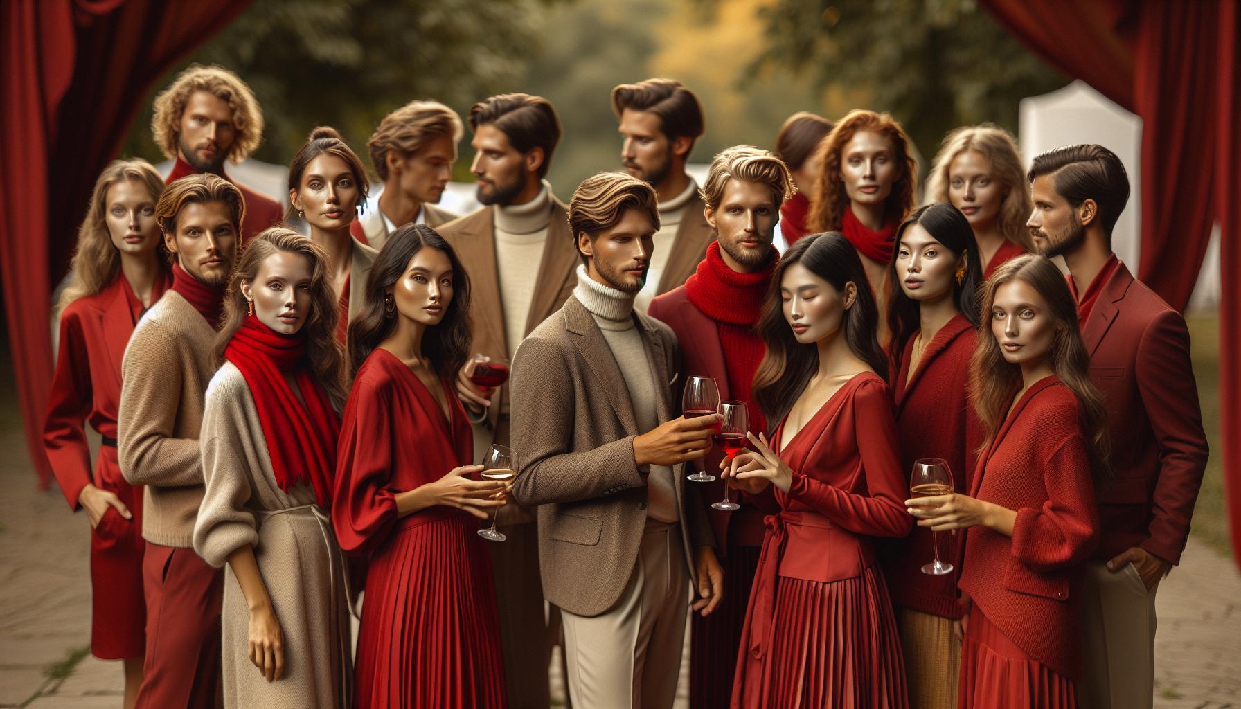 What Colors Go With Red Clothes: Fiery Fashion Statements 3 Seasonal Color Pairings for Red Attire
