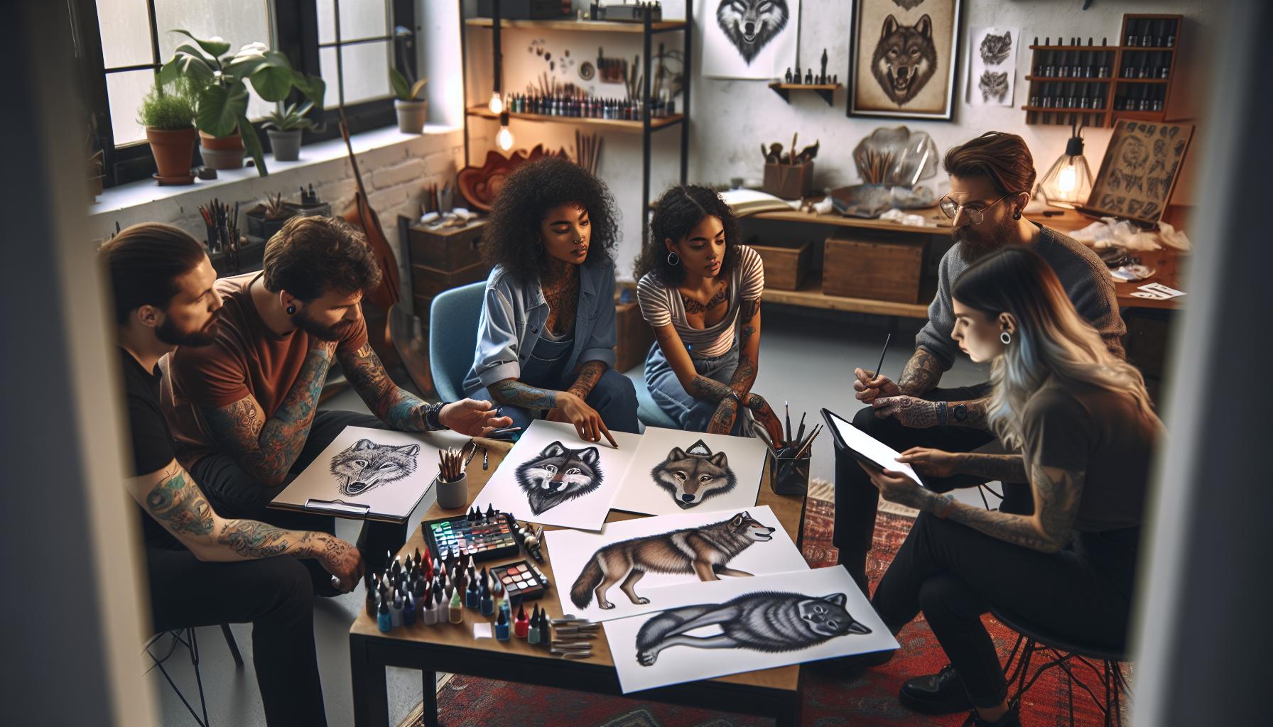 Exploring Different Wolf Tattoo Designs