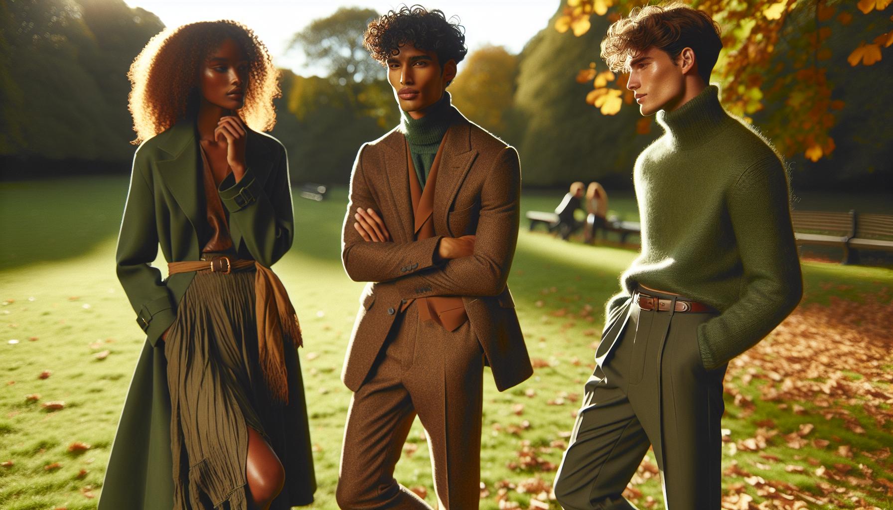 Seasonal Styling Tips: Brown and Green Looks