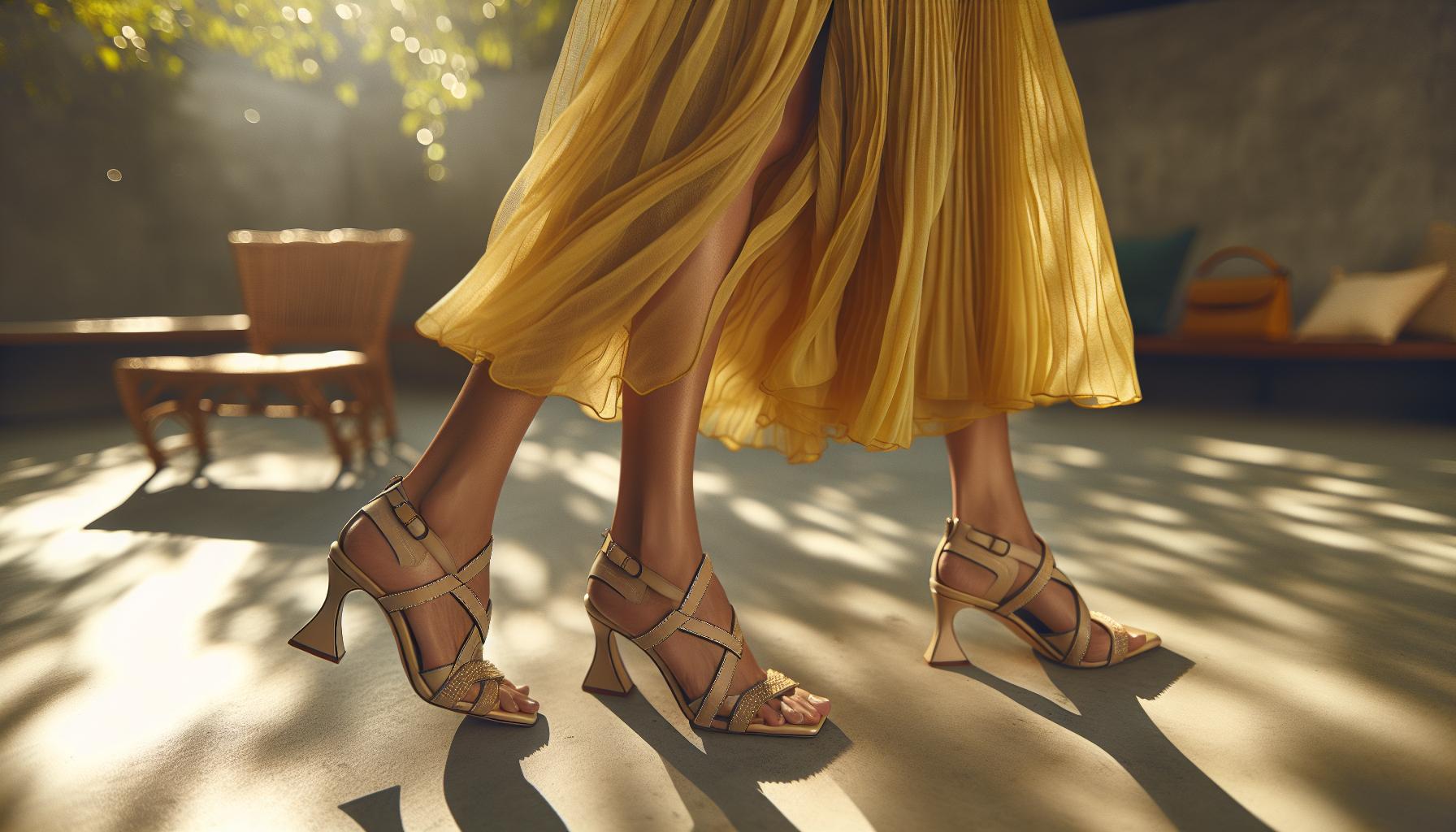 What Shoes to Wear with Yellow Dress: Bright Style Tips 1 Trend-Forward Footwear to Elevate Your Yellow Dress