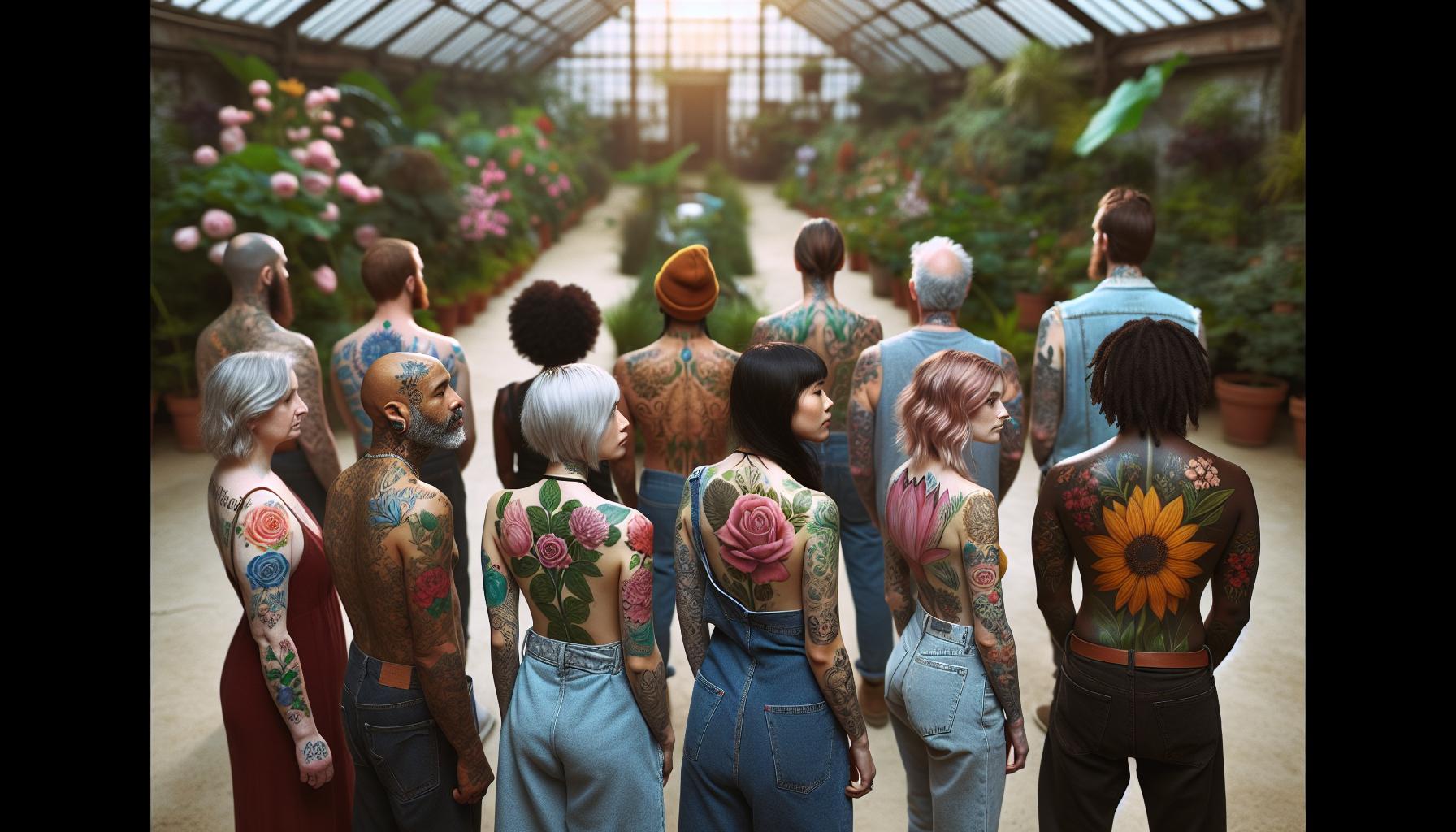 Tattoo Ideas for Men with Meaning: Bold, Meaningful Ink 3 Floral Tattoos: Nature's Beauty Representing Growth and Change