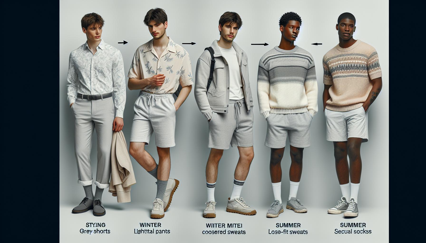 What Colors Go With Grey Shorts: Summer Styling Made Easy 1 Seasonal Styling Tips for Grey Shorts