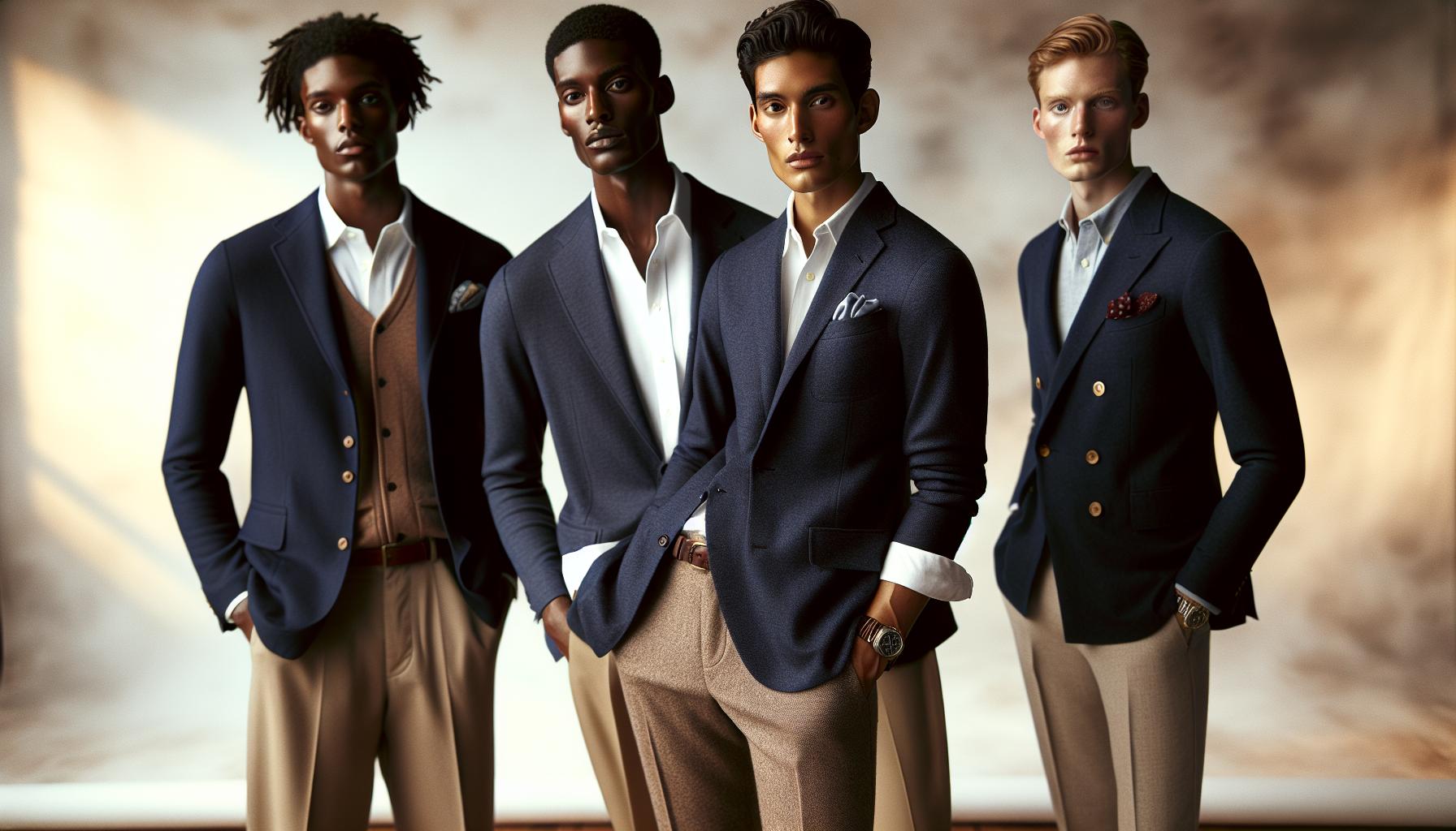 Best Classic Color Combinations for Navy Blazers