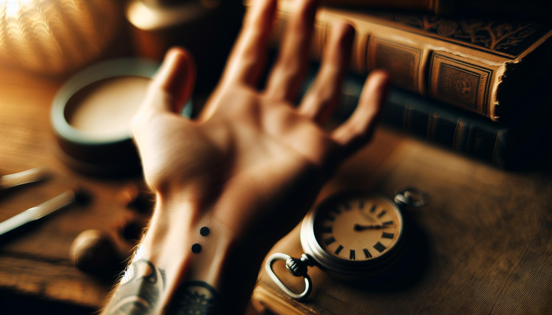 Personal Stories Behind the Three Dots Tattoo
