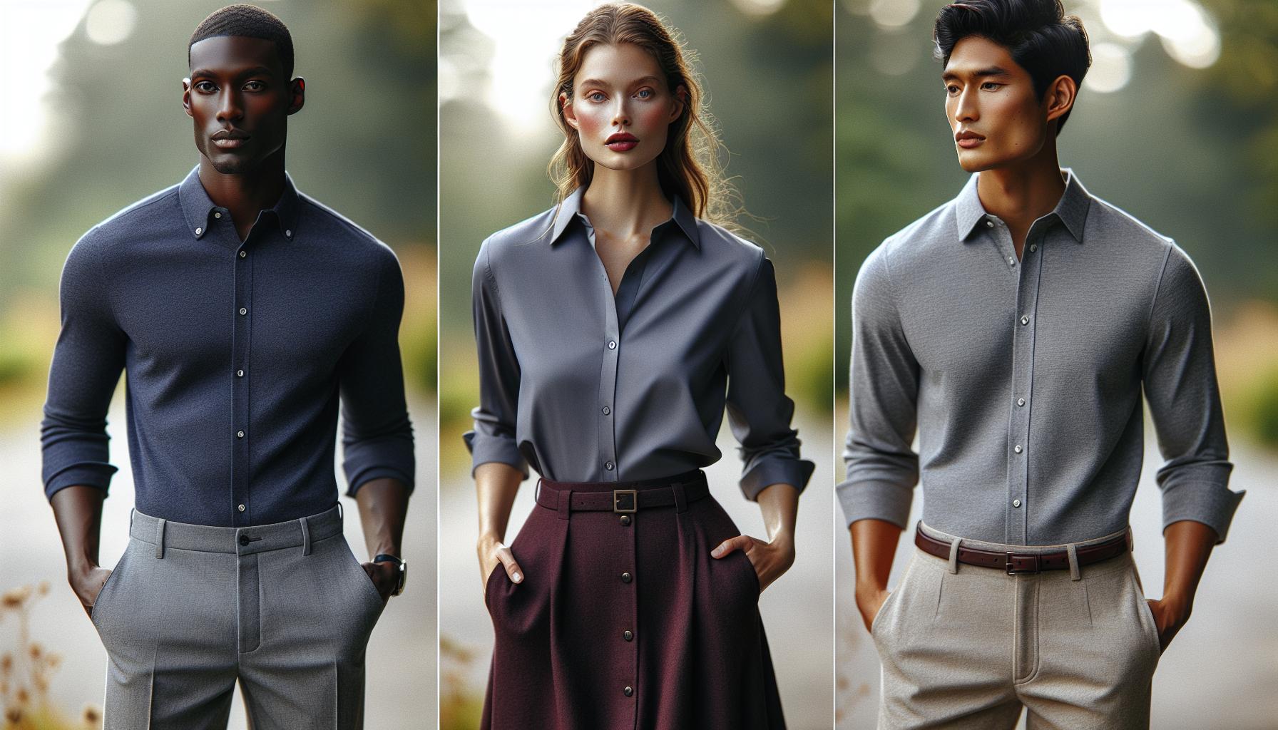 Classic Color Combinations for Grey Shirts