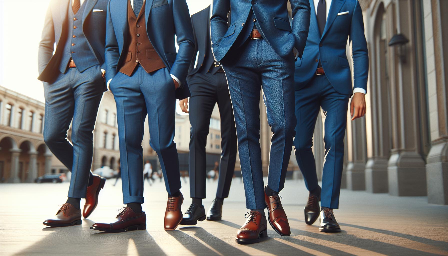 What Shoes to Wear with Blue Suit: Professional Pairings 2 Best Color Combinations: Shoes and Blue Suits