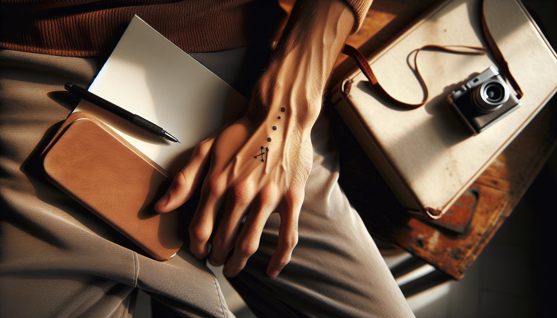 Common Designs and Variations of 3 Dot Tattoos