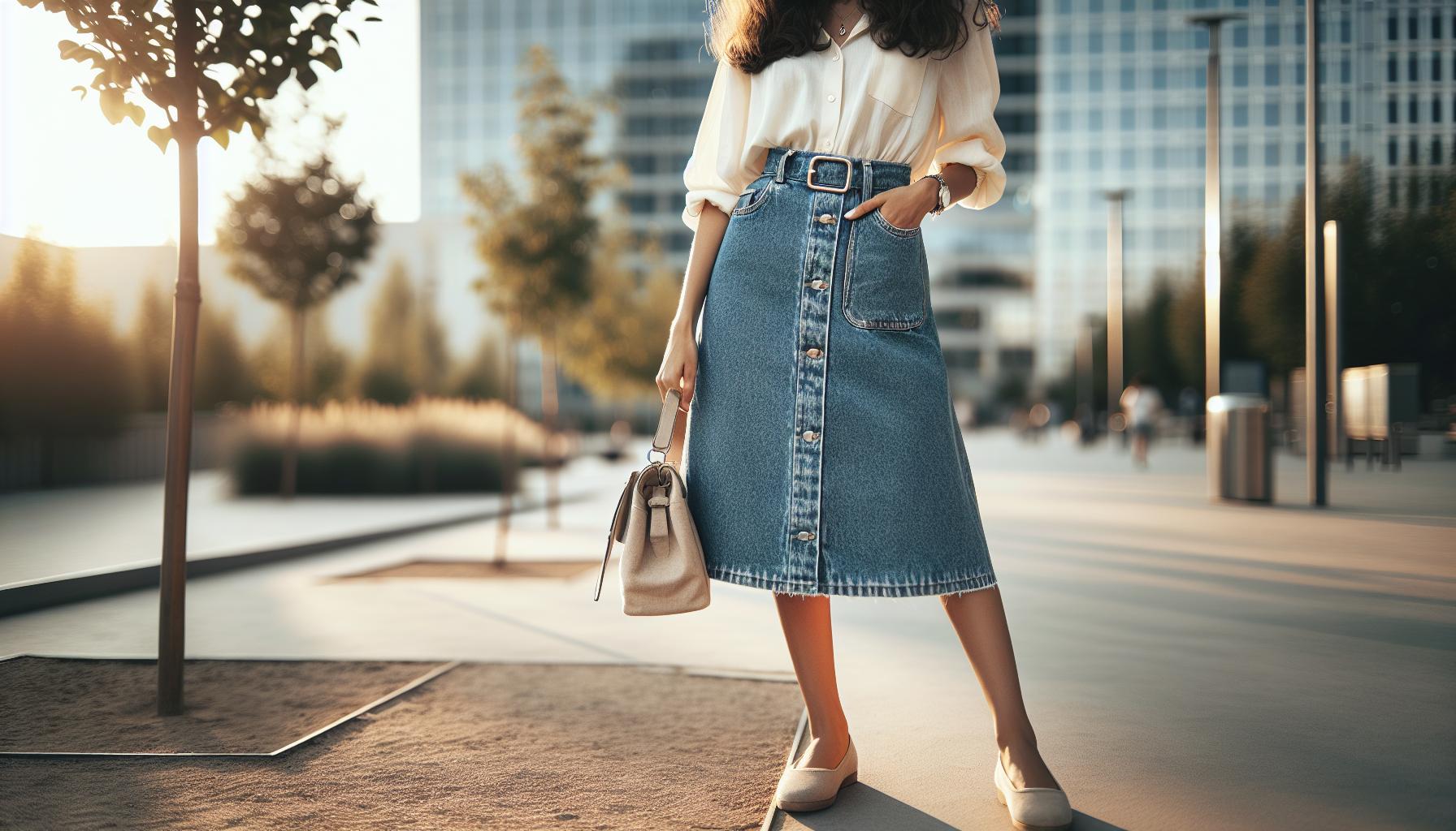 What to Consider When Styling a Jean Skirt
