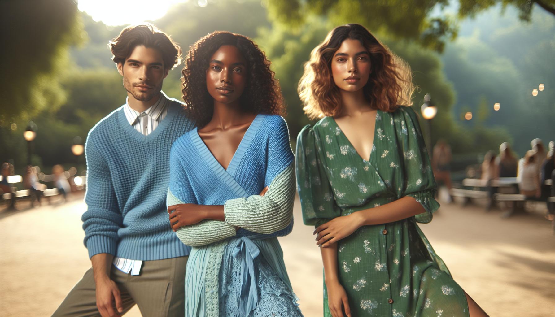 Seasonal Styling Tips: Wear Blue and Green with Confidence