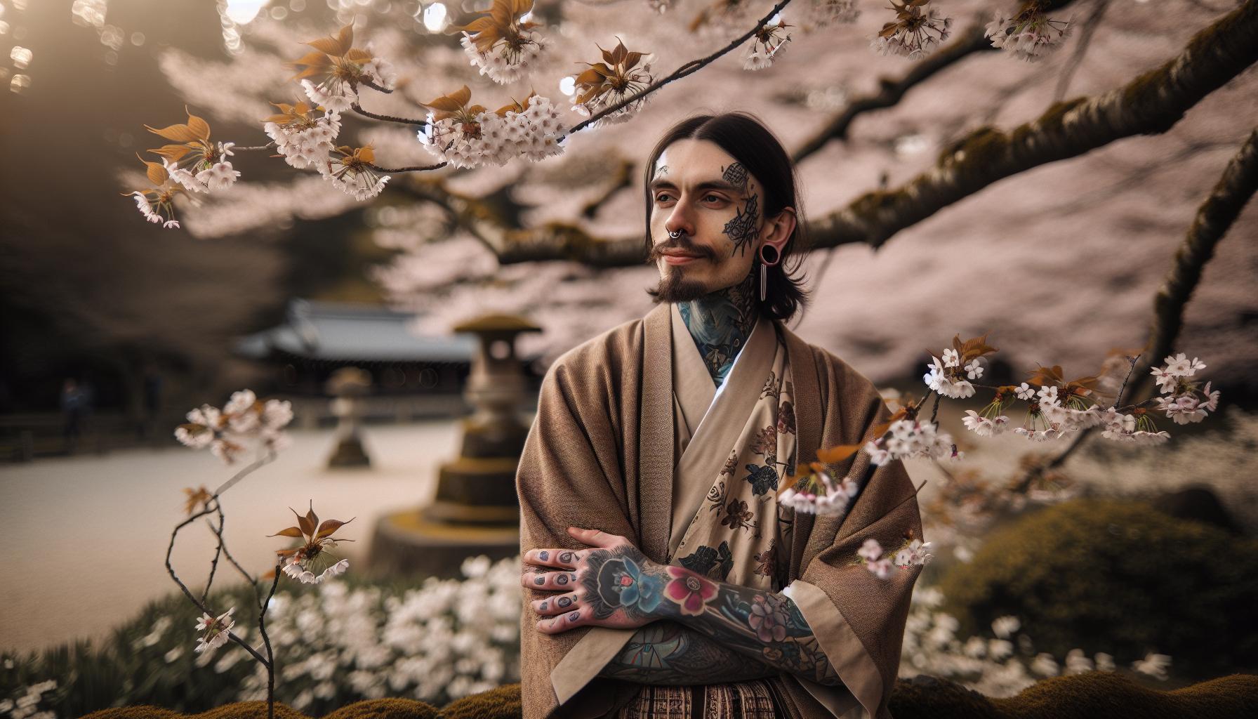 Cherry Flower Tattoo Meaning: Bloom Beautifully Despite Life's Storms 2 Cultural Interpretations of Cherry Blossom Tattoos
