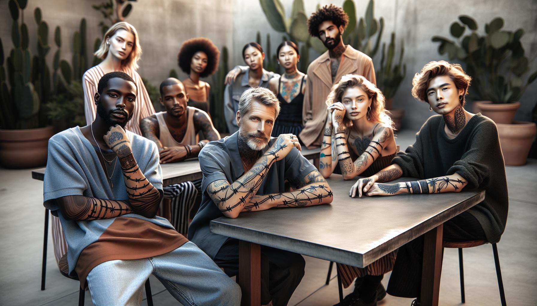 Incorporating Barbwire Tattoos into Your Aesthetic