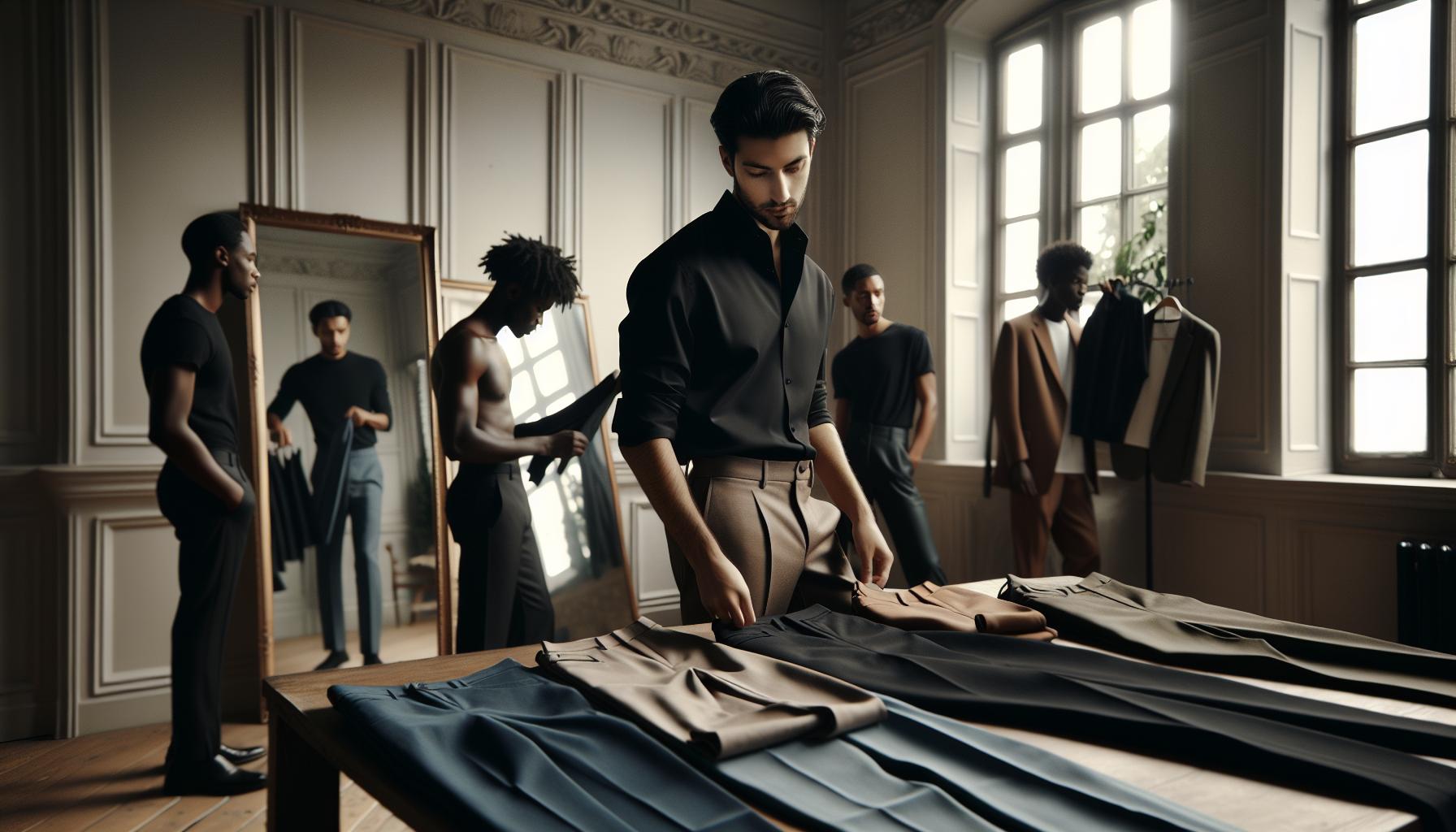 Choosing the Right Trousers for Your Black Shirt