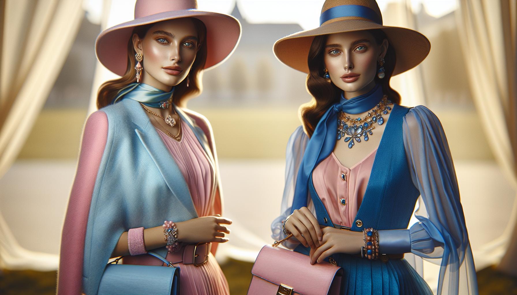 Accessories That Enhance Pink and Blue Outfits