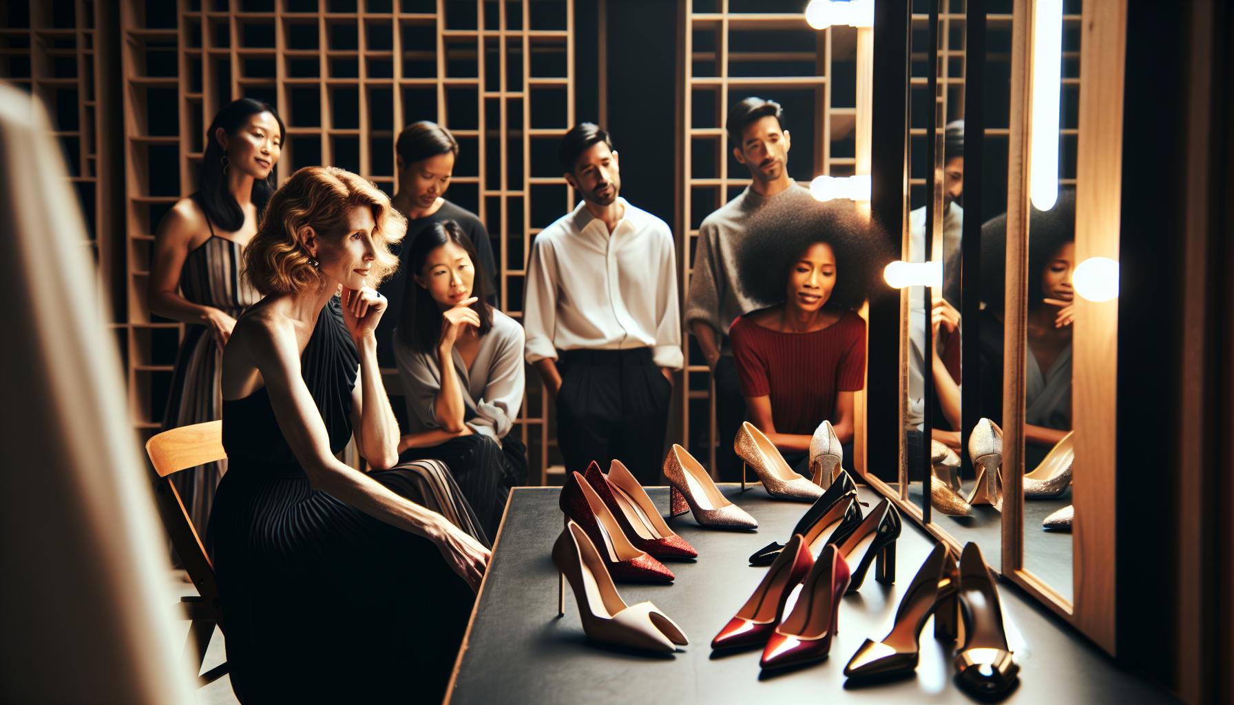 Choosing the Perfect Heel Color for a Black Dress