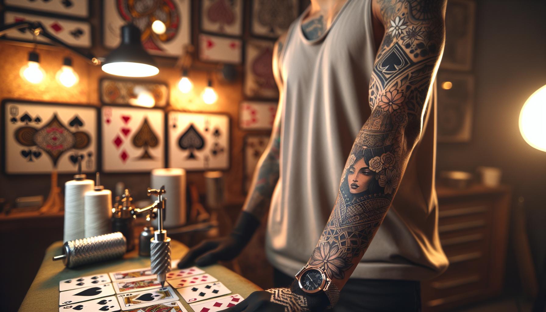 Popular Variations of Queen of Spades Tattoos