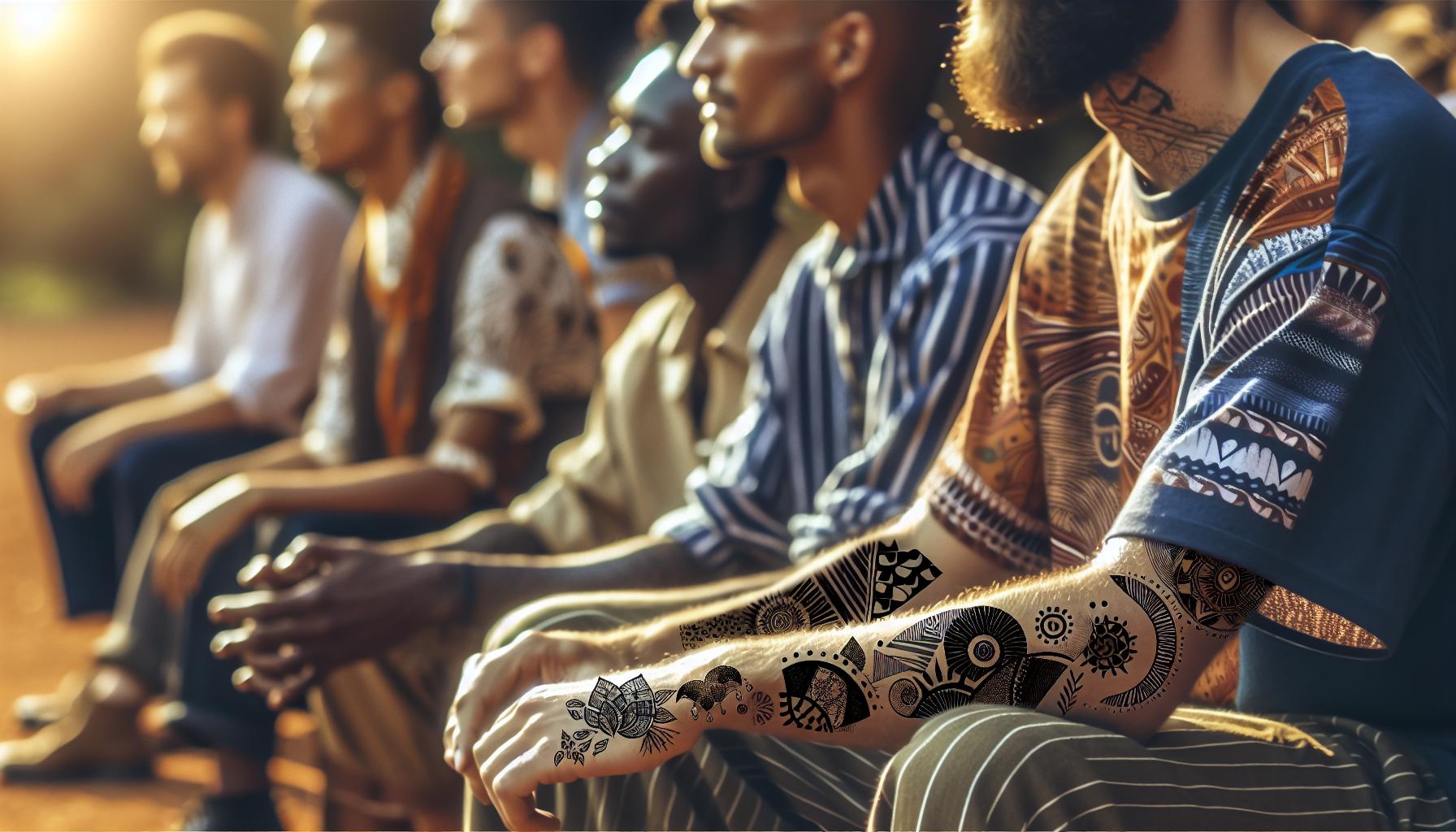 Abstract Tattoos: Expressing Individuality