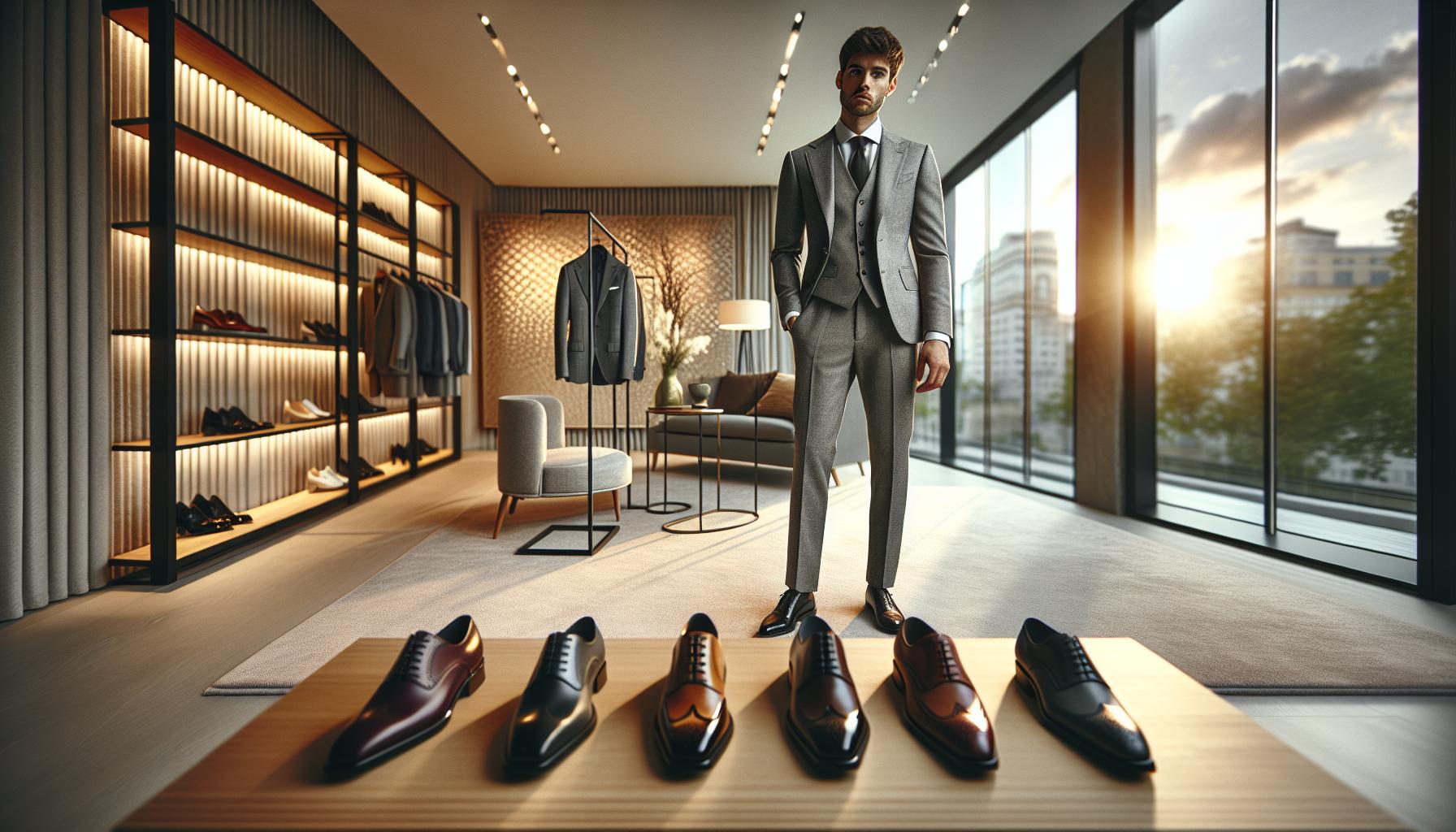 Choosing the Best Shoe Colors for Gray Suits
