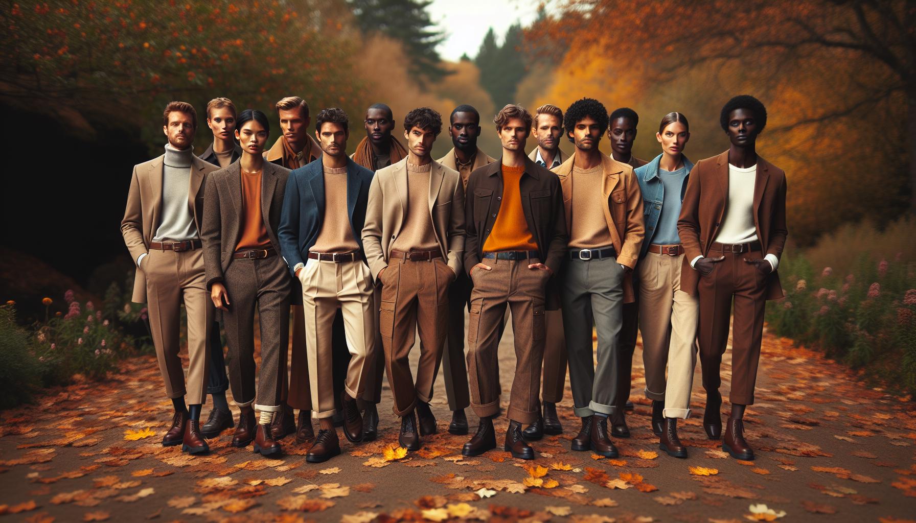 Seasonal Color Trends for Dark Brown Pants