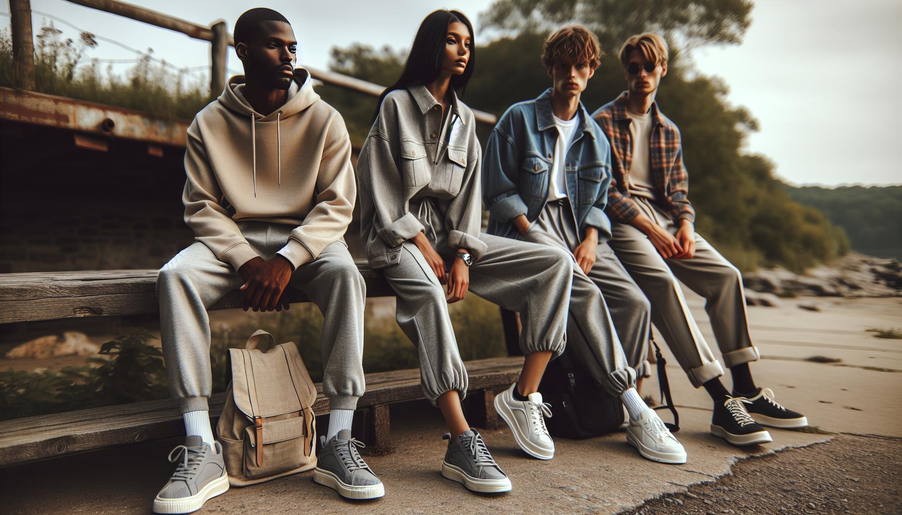 What to Wear with Grey Sweatpants: Elevated Comfort Looks 2 Essential Pieces to Pair with Grey Sweatpants