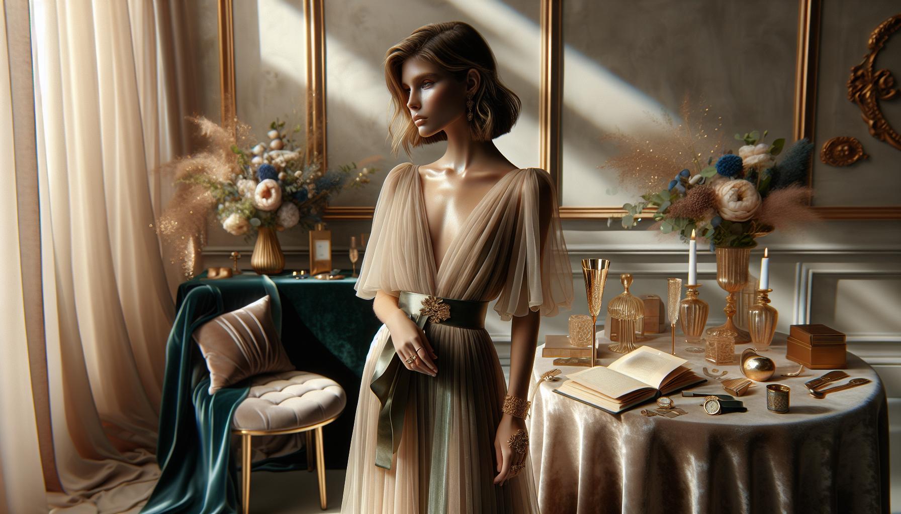 What Color Shoes Go With a Champagne Dress: Glamorous Choices 1 Color Combinations That Elevate a Champagne Dress