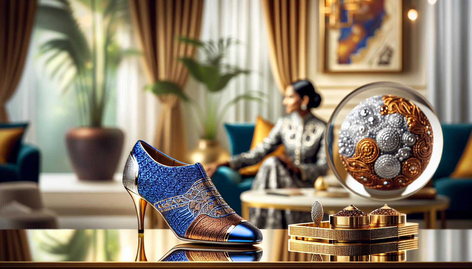 What Color Shoes Go With Royal Blue Dress: Regal Styling Secrets 1 The Best Metallic Shoe Options for Royal Blue