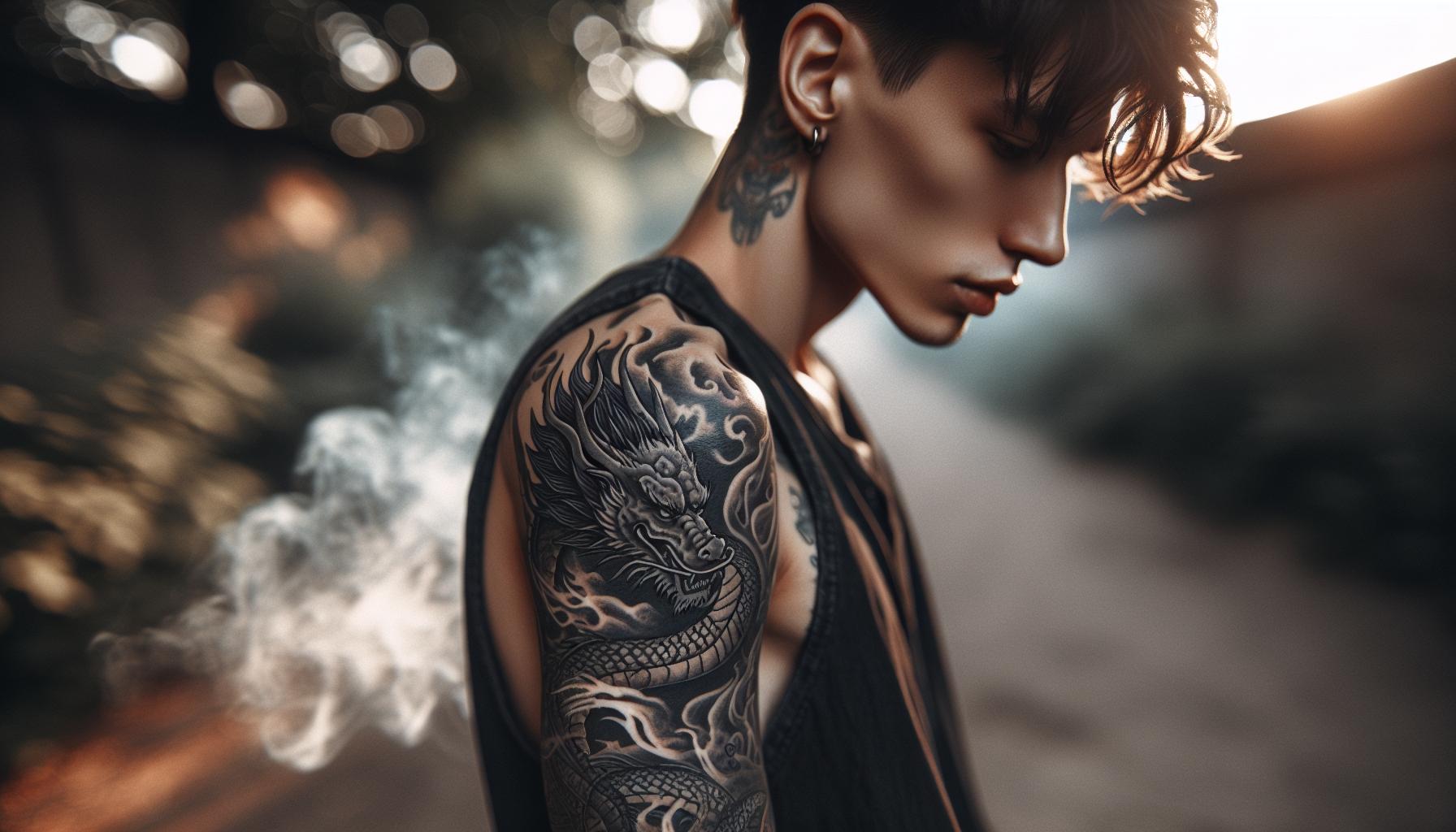 Mean Dragon Tattoo Symbolism and Meaning