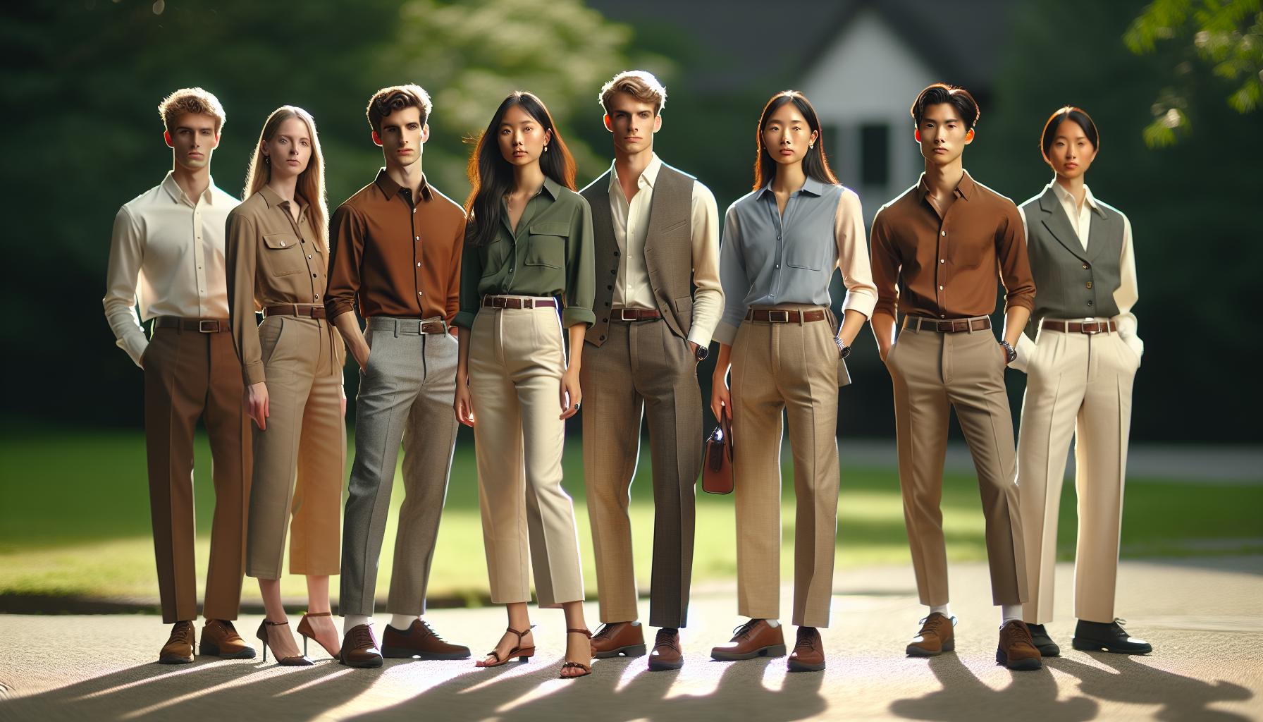 What Color Pants Match Brown Shirts?