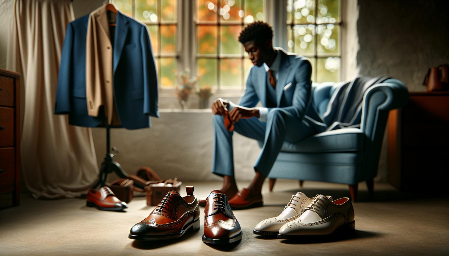 What Shoes to Wear with Blue Suit: Professional Pairings 4 Seasonal Shoe Pairings for Blue Suits