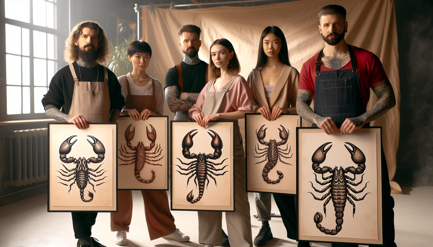 Different Scorpion Tattoo Styles and Designs