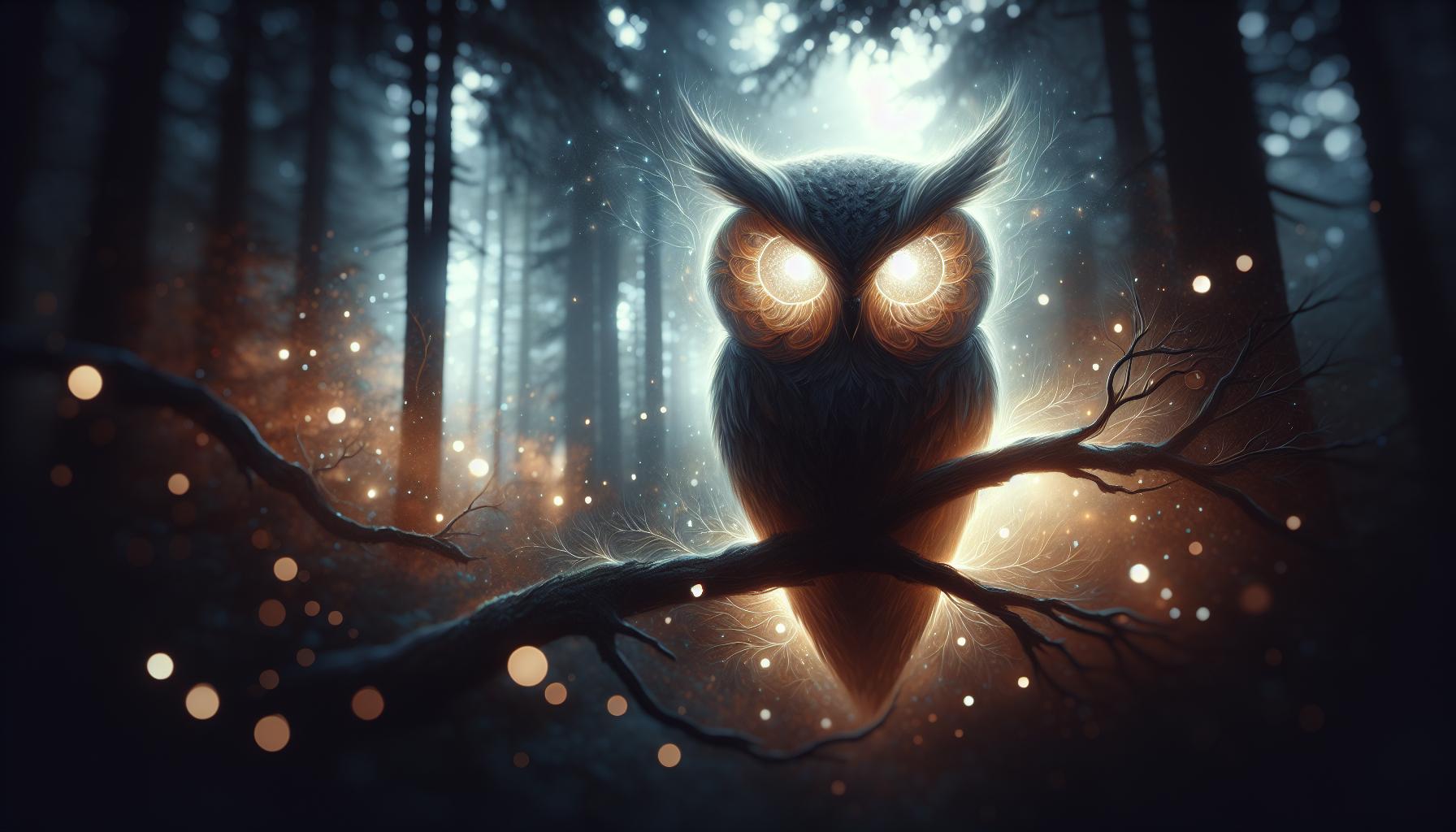 Night Vision: The Owl's Connection to Insight